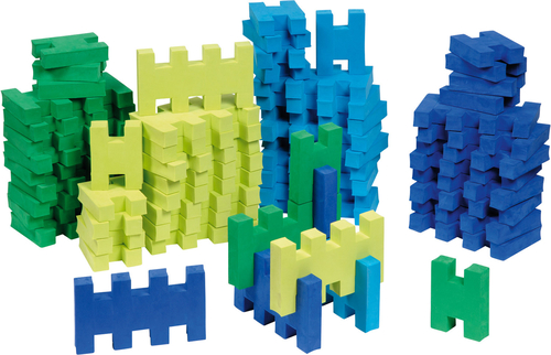 Steckbausteine Bausteine aus Schaumstoff 