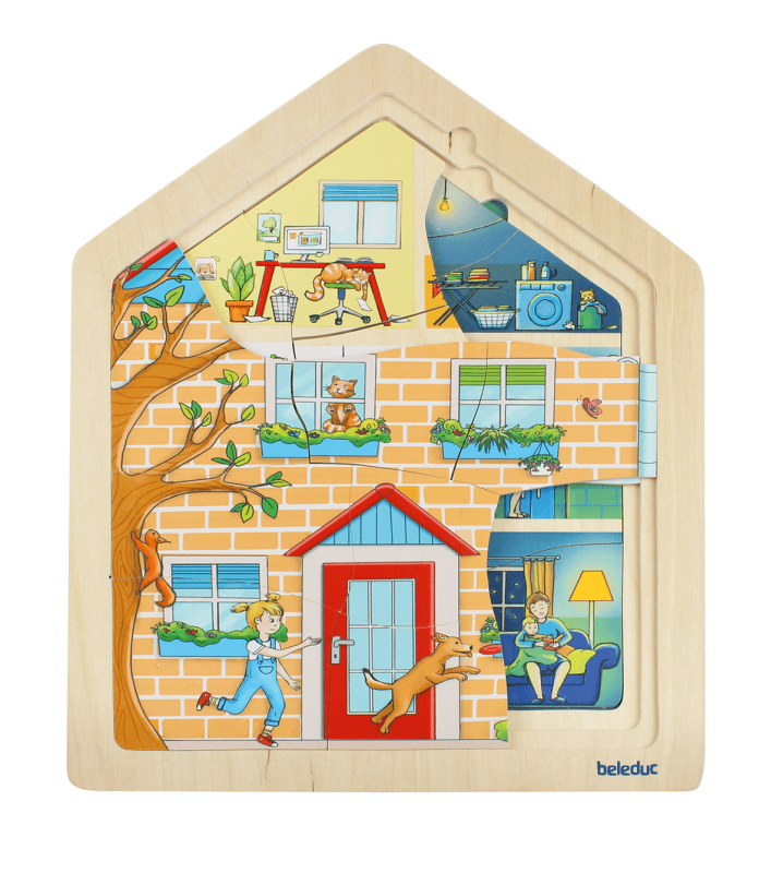 Lagenpuzzle Zuhause