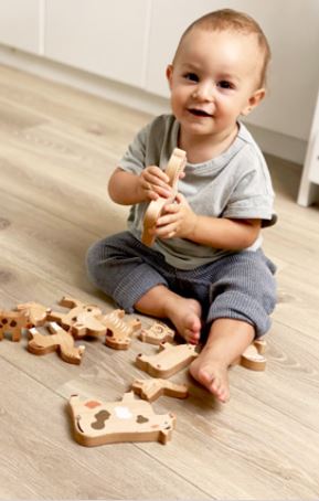 Heimische Holztiere 24-teilig - Kindergartenset