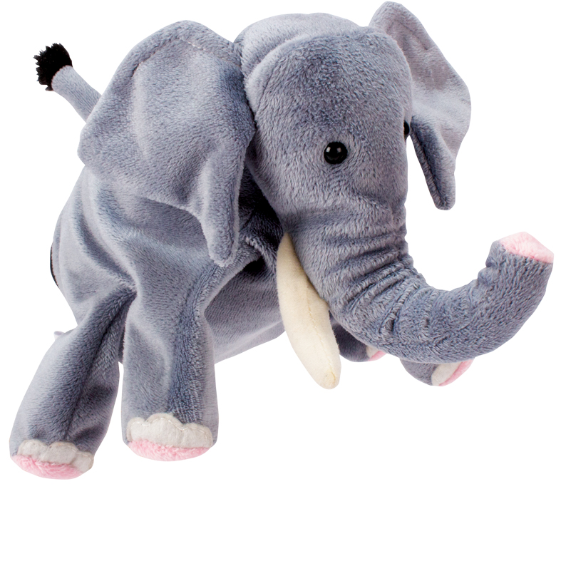 Handpuppe Elefant - Perfekt für Kinder