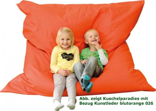 Kuschelkissen für Kinder orange