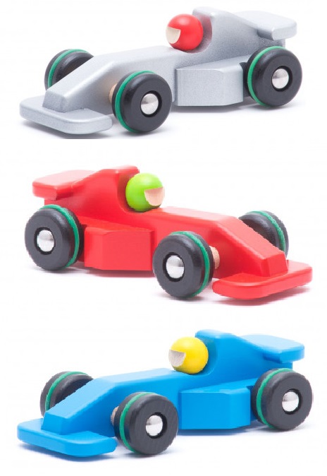 F1 Rennautos 3er Set