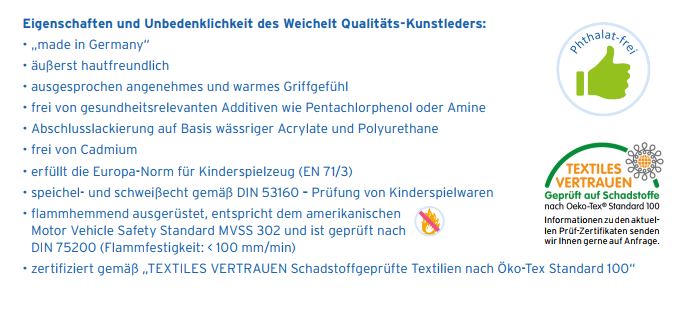 Weichelt Kunstleder Beschreibung