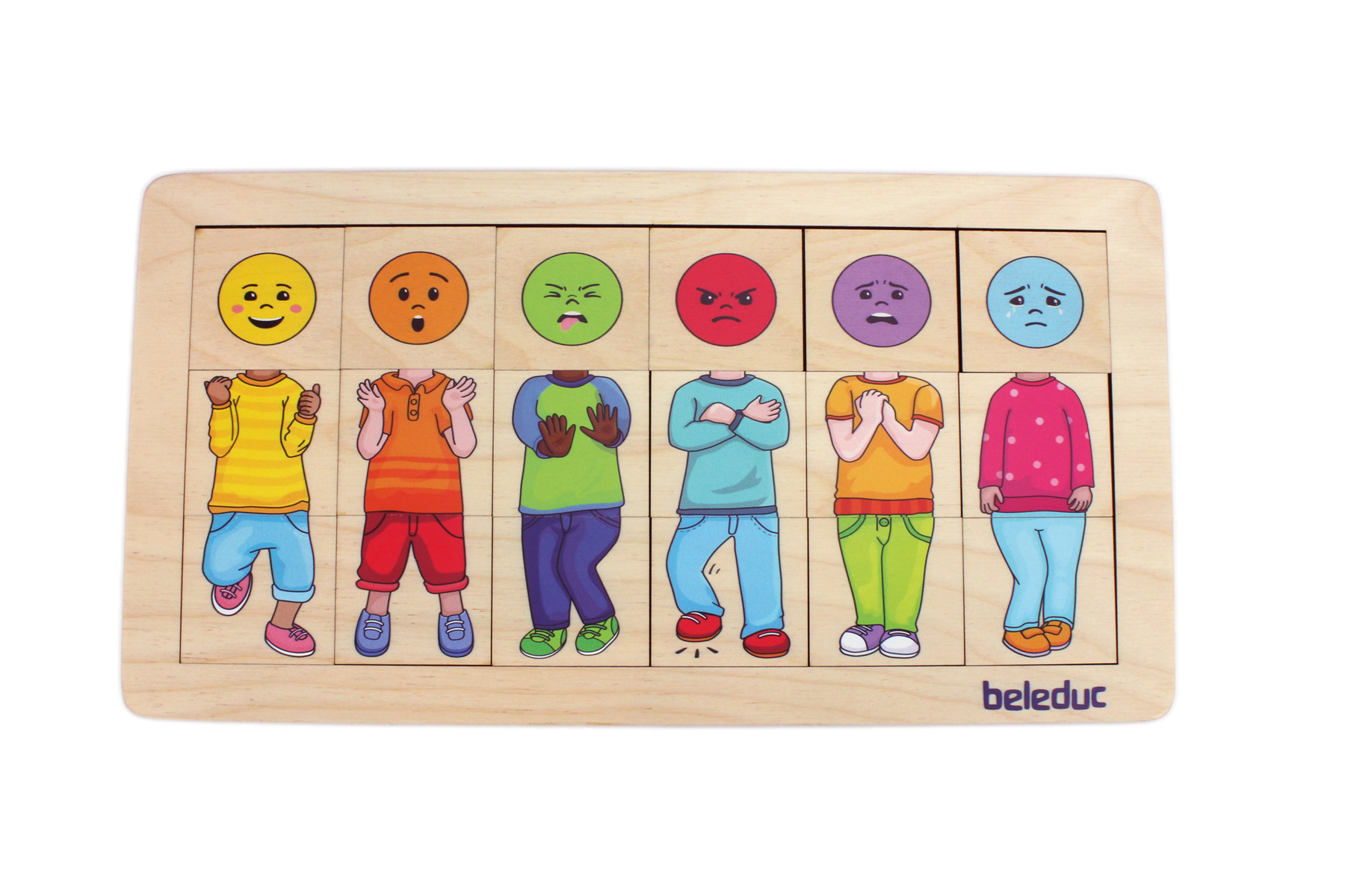 Emotionen - Match & Mix Puzzle Emotionen - Match & Mix Puzzle
