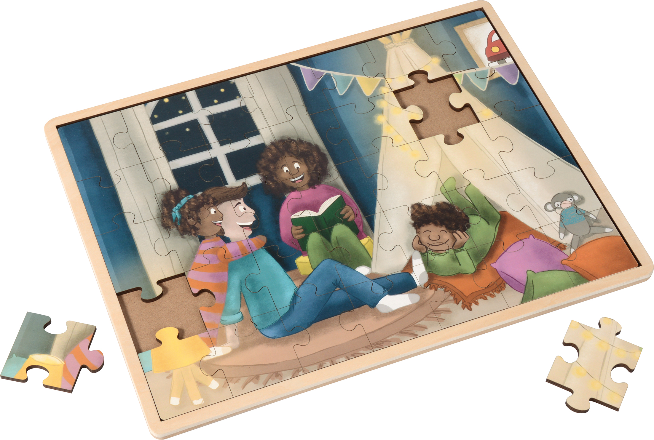 Puzzles bunte Welt 6er Set - Thema: Diversität & Toleranz