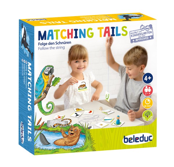 Matching Tails Sortierspiel für Kinder - Matching Tails