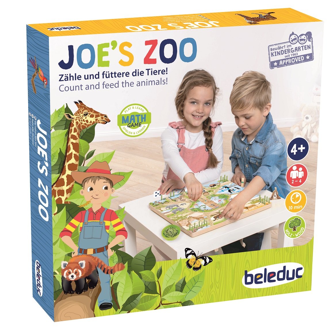 Lernspiel Joe's Zoo - Tiergartenspiel