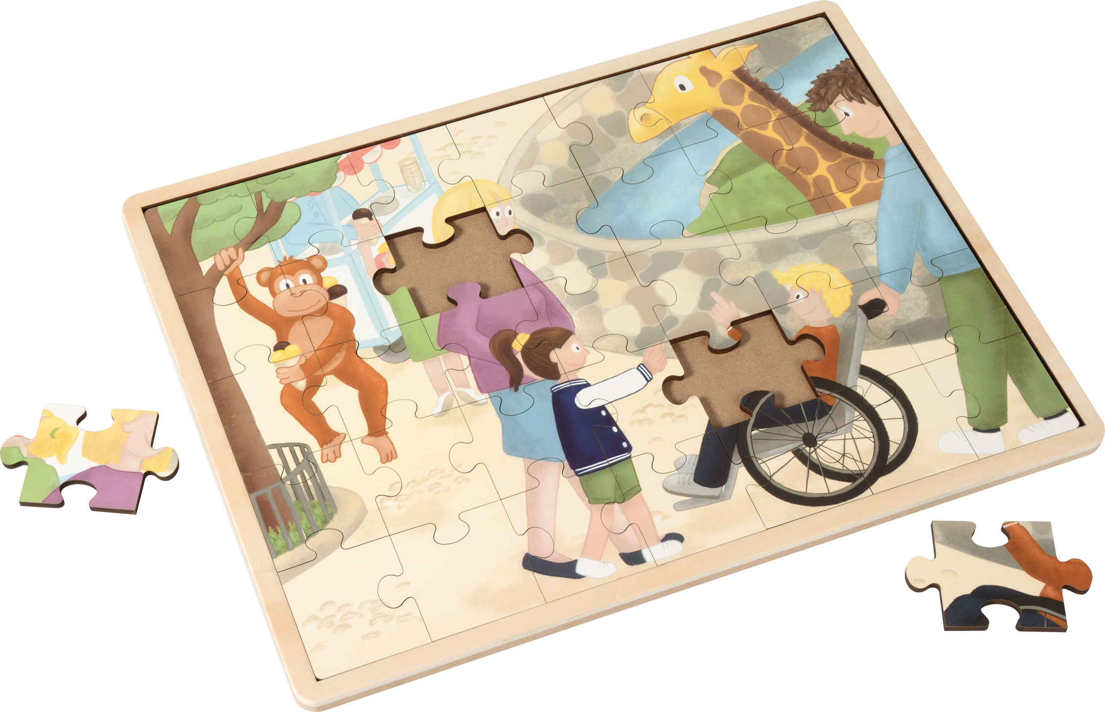 Puzzle Zoo Handicap - Diversität