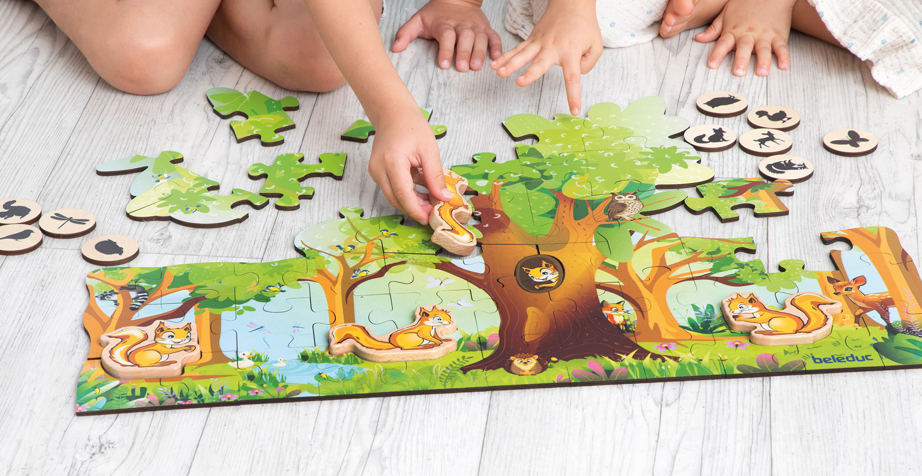 NUKI & FRIENDS - XXL Puzzle NUKI & FRIENDS - XXL Puzzle