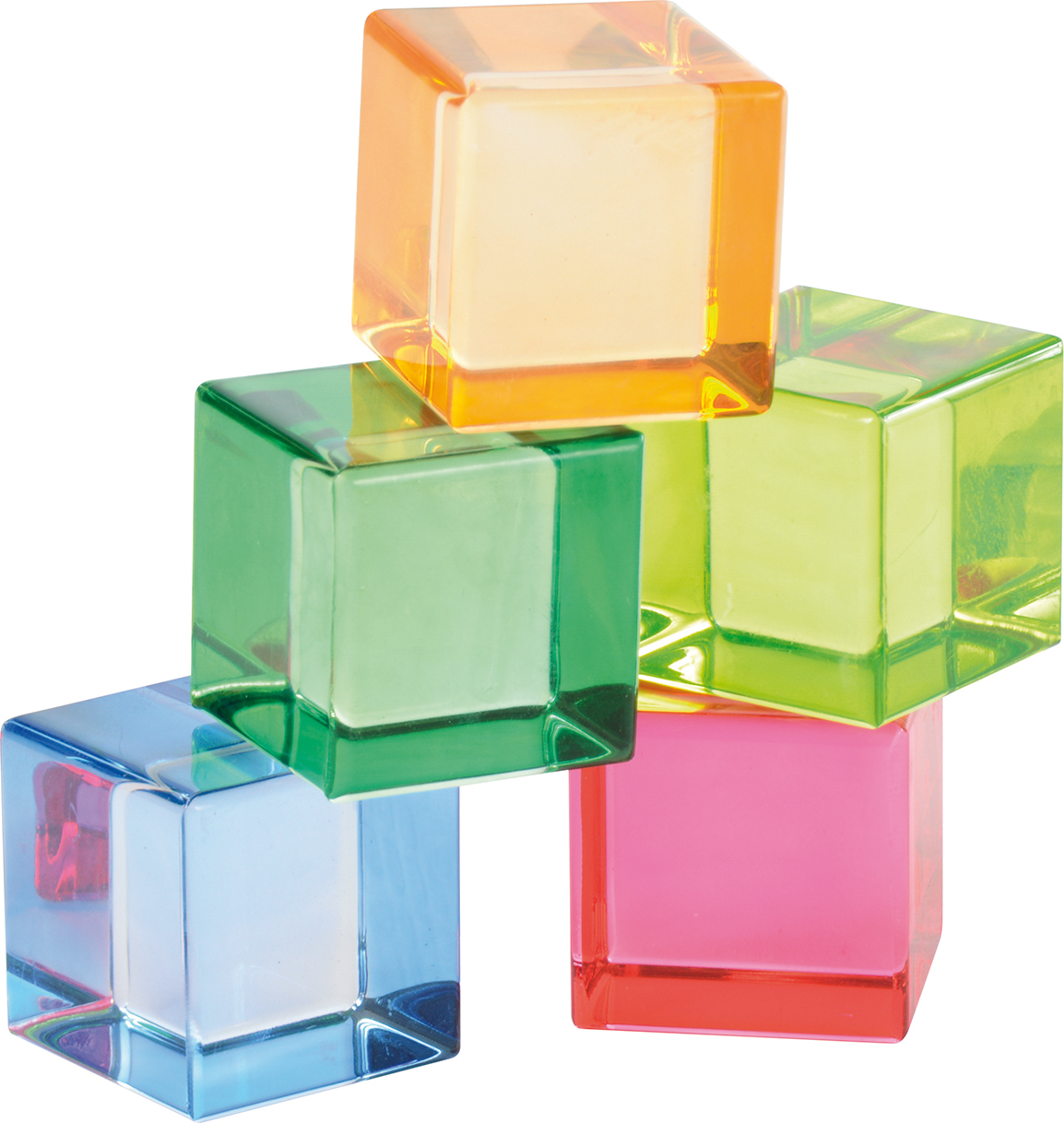 Acryl Bausteine 10er Set sortiert Acryl Bausteine 10er Set sortiert