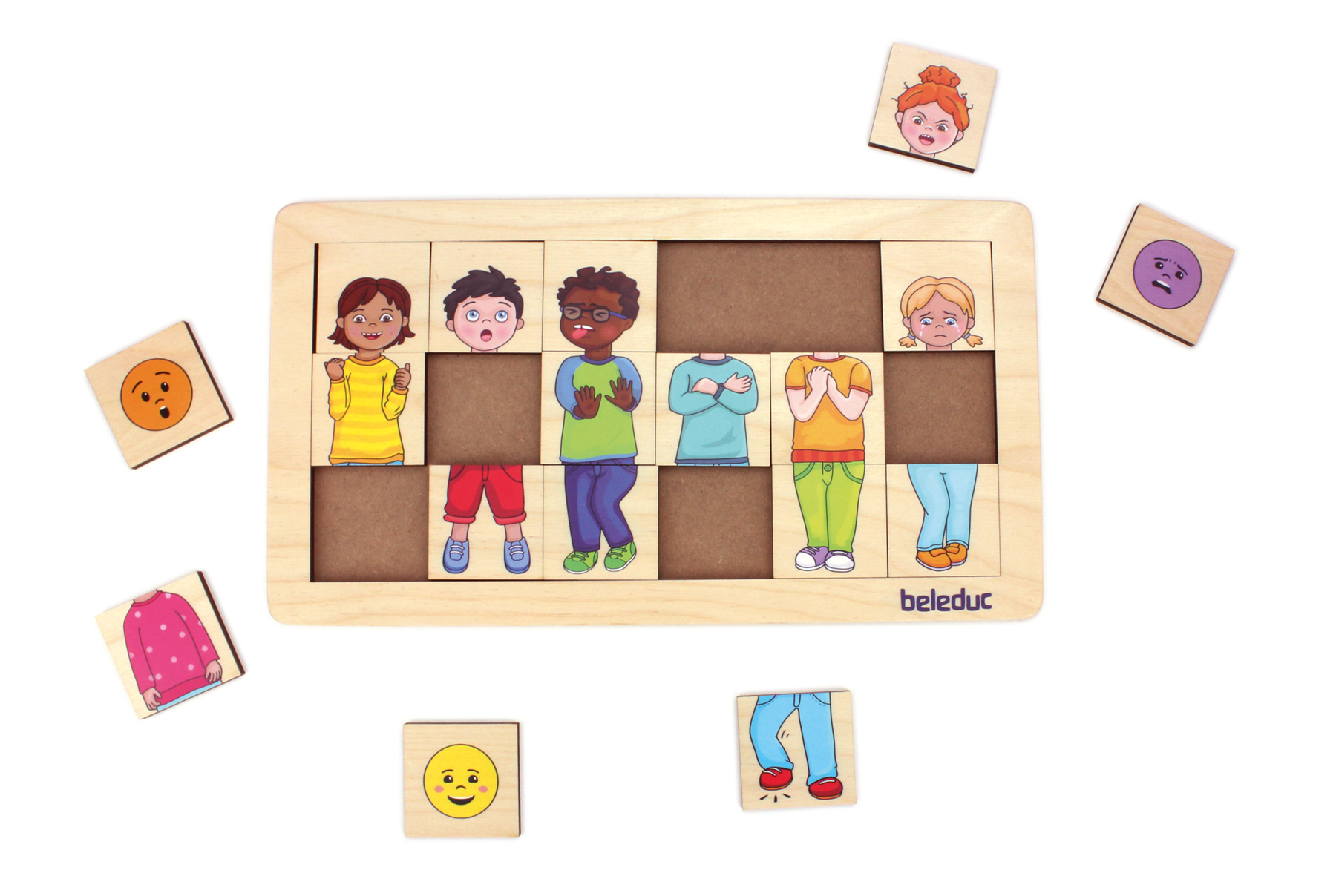 Emotionen - Match & Mix Puzzle Emotionen - Match & Mix Puzzle