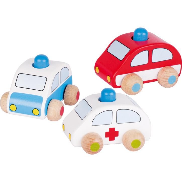 Rettungsfahrzeuge 3er Set