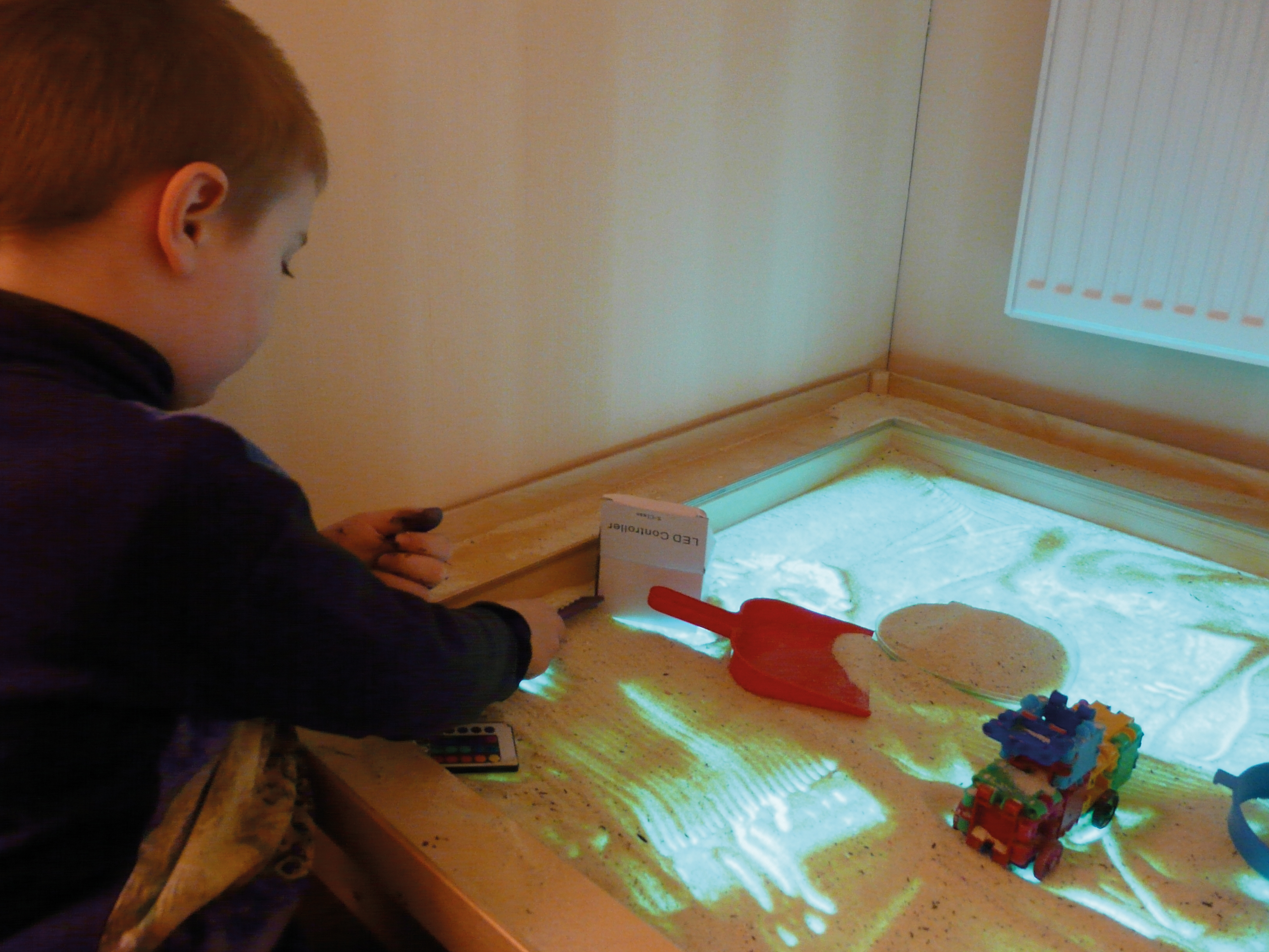 Indoor Sandkasten für den Kindergarten