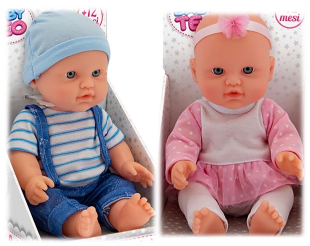 Puppen Zwillinge 2er Set
