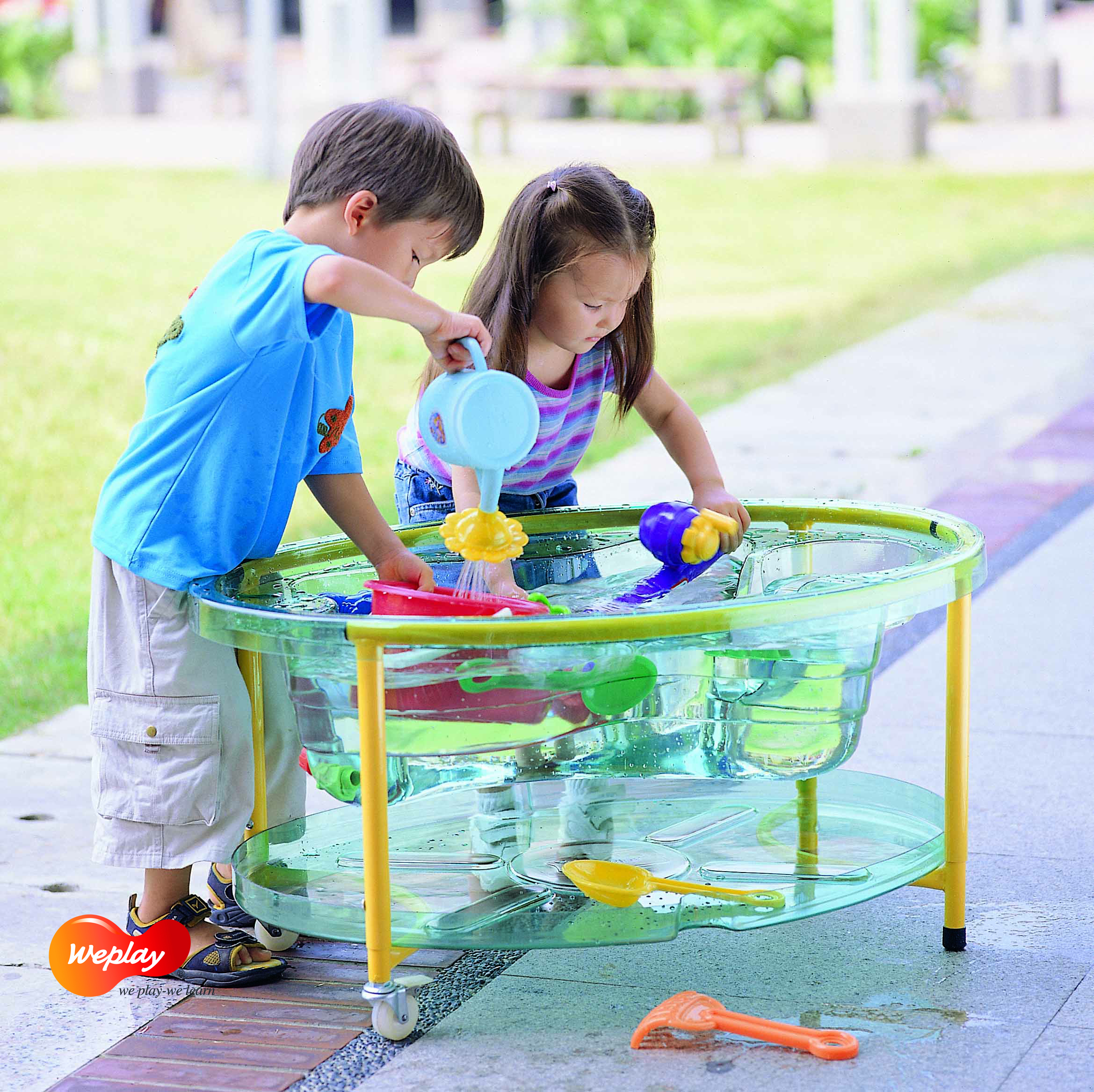Sand-Wassertisch Spieltisch für Kinder - Indoor- oder Outdoortauglich 5