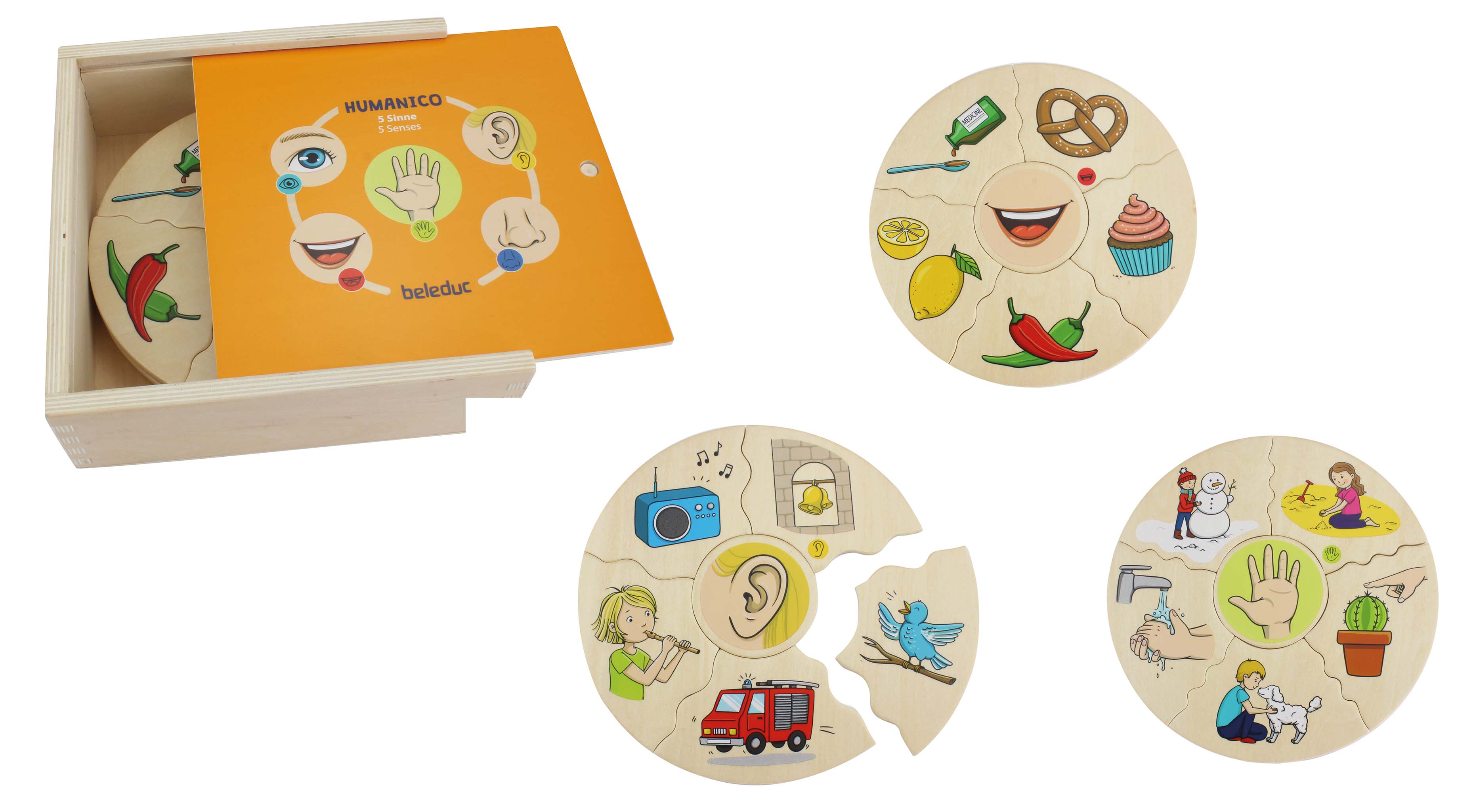 HUMANICO 5 Sinne Puzzle