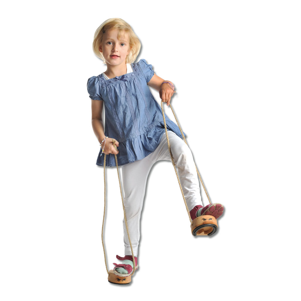 Hufeisen Stelzen für Kinder 3