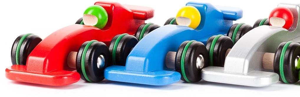 F1 Rennautos 3er Set