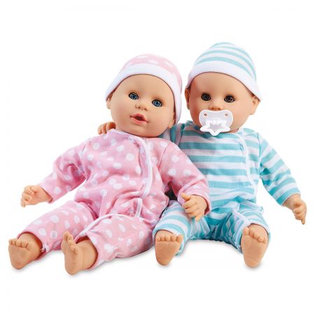 Puppen für Kinder Bub und Mädchen Zwillinge