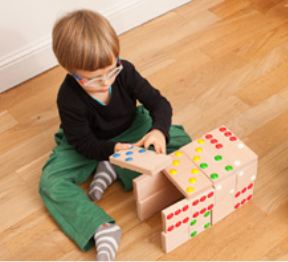 XXL Domino aus Holz