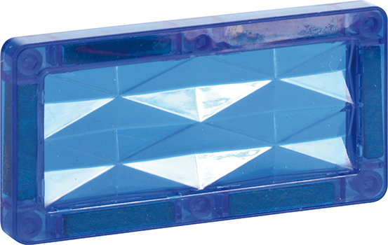 Magnetisches Konstruktionsspiel 108 Teile inkl. Materialkiste aus Holz