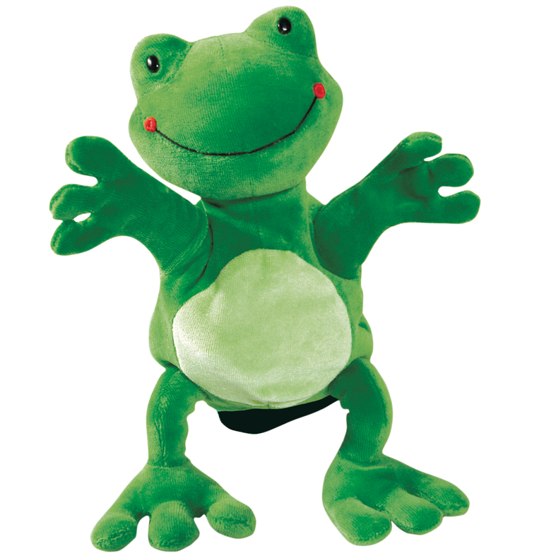 Handpuppe Frosch - Perfekt für Kinder